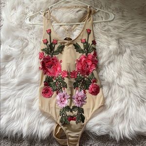 NEW never worn mesh bodysuit